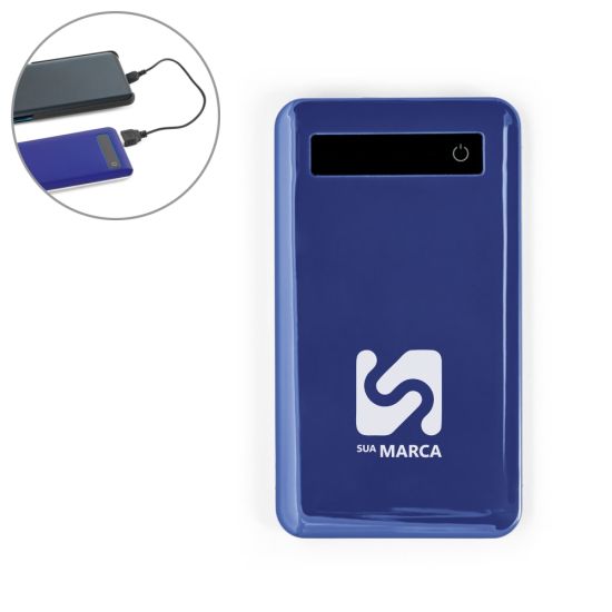 Bateria portátil com ecrã touch