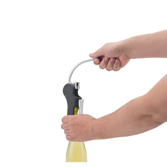 Saca-rolhas em ABS e Zinco com Alavanca Automática Lagrein