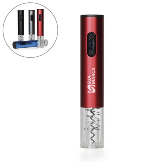 Saca Rolhas Elétrico com LED