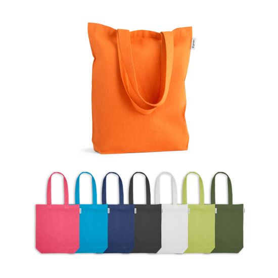 Sacola com algodão reciclado