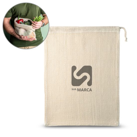 Sacola 100% Algodão NAPOLI