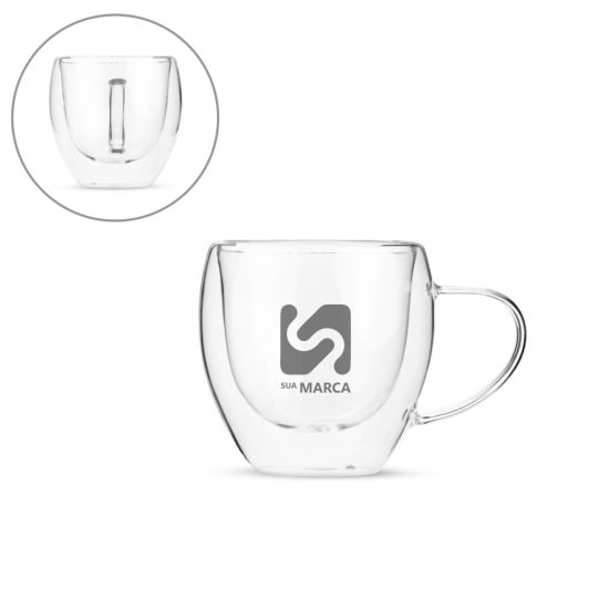 Xícara de Vidro 160ml
