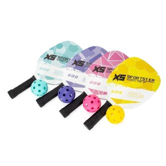 Kit Raquetes Pickleball 3 Peças