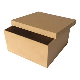 CAIXA DE PRESENTE - MDF CRU