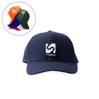 Boné Poliéster Aba Curva com Tela