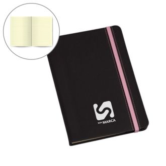  Caderneta Grande Tipo MOLESKINE 