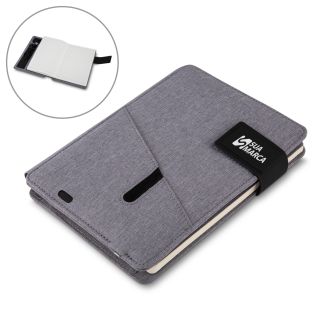 Caderno com Power Bank