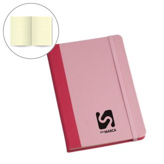 Caderneta Grande tipo MOLESKINE com recorte