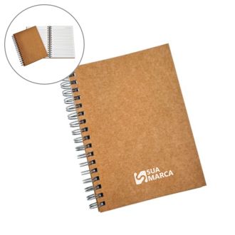 CADERNO KRAFT ECOLÓGICO