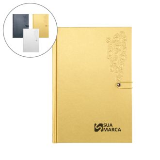 Caderno Capa Dura Crystal Rivet