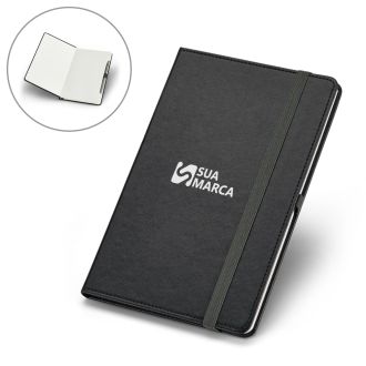 Kit Caderno Capa Dura e Caneta Esferográfica Chaucer