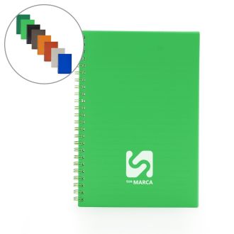 Caderno A5 Plástico