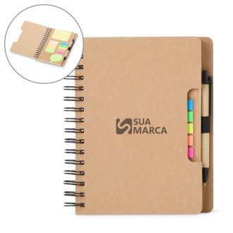 Caderneta com Autoadesivos e Caneta