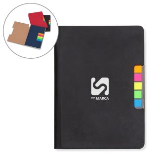 Caderno com Autoadesivo
