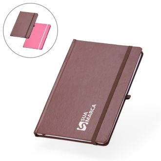 Caderneta de Couro Sintético