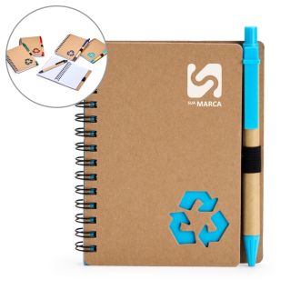 Caderno Ecológico com Caneta