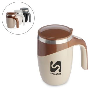 Caneca com Misturador 400ml