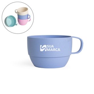 Caneca Palha de Trigo 300ml