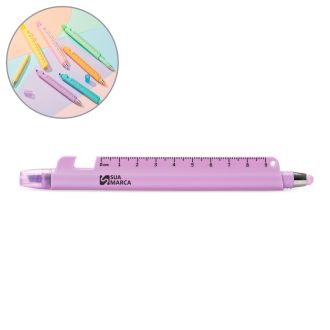 Caneta Marca-Texto Multifunções