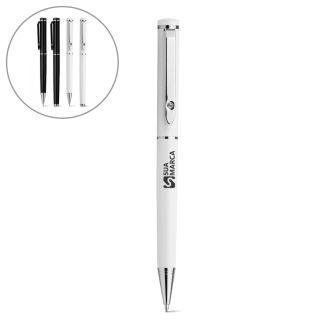 Kit Caneta de Metal Esferográfica e Roller Caliope Set
