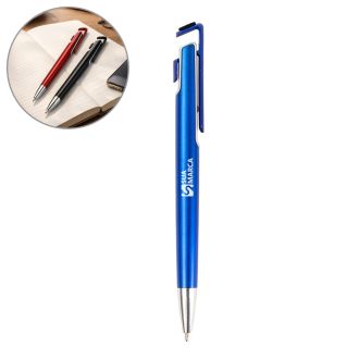 Caneta Plástica com Suporte para Celular