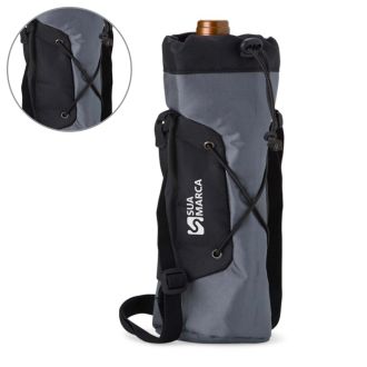 Capa para garrafa em nylon média.