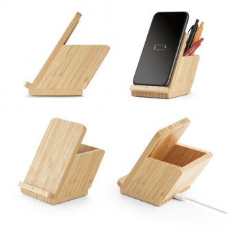 Carregador Wireless em Bambu Leavitt II