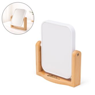 Espelho de Mesa Retangular Bambu