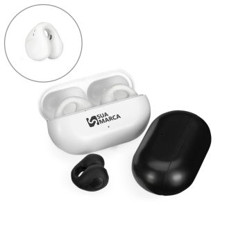 Fone de Ouvido Bluetooth com Case Carregador