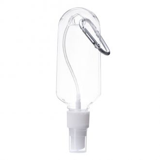 Frasco Plástico 100ml com Mosquetão