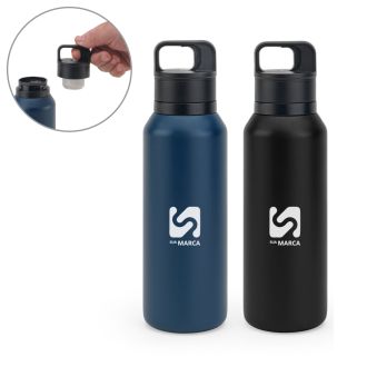 Garrafa Nicklaus em Aço 91% Inoxidável com Parede Dupla 590ml