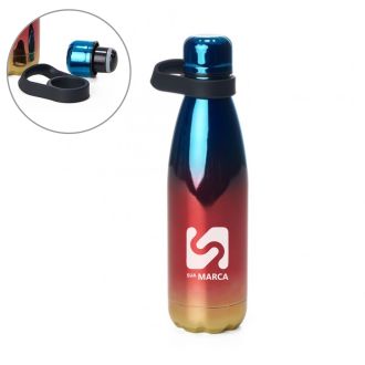 Garrafa Térmica Holográfica Brilhante 510ML