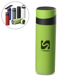 Garrafa Térmica Apoio para Celular