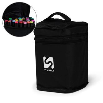 Kit Canetas Marcadoras Pontas Duplas 30 Cores