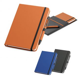 Kit Caderno e Caneta Esferográfica Shaw