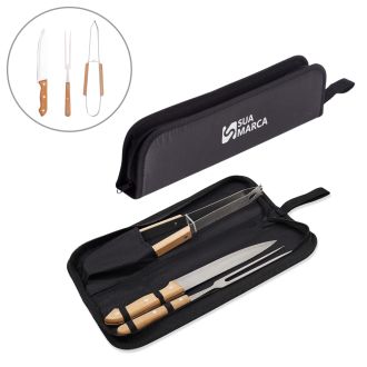 Kit Churrasco 3 Peças