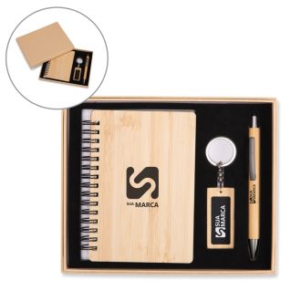 Kit Executivo Ecológico 3 Peças