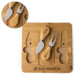 Kit Queijo 3 Peças