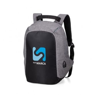 Mochila Antifurto USB e P2