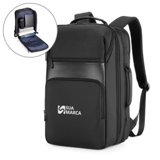 Mochila de Poliéster USB 27 Litros