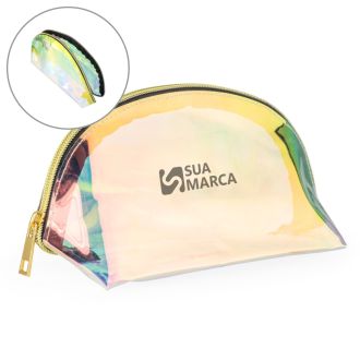 Nécessaire Plástico Holográfica