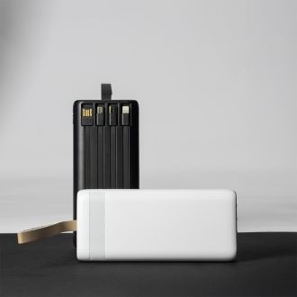 Power Bank 20.000mAh com Lanterna e Multissaídas