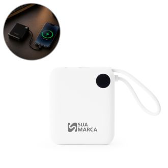 Power Bank 10.000mAh com Painel de LED