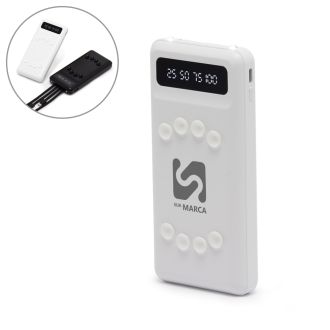 Power Bank 10.000mAh com Lanterna e Multissaídas