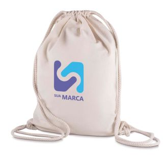 Sacola / Mochila em Algodão