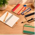 Caderno Ecológico com Caneta