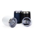Copo Inox Parede Dupla 320ml - Pintura eletrostática 