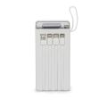 Power Bank 10.000mAh com Lanterna e Multissaídas