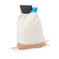 Mochila Saco de Lona e Cortiça