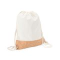 Mochila Saco de Lona e Cortiça